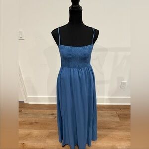 Z Supply Blue beachside Maxi Dress